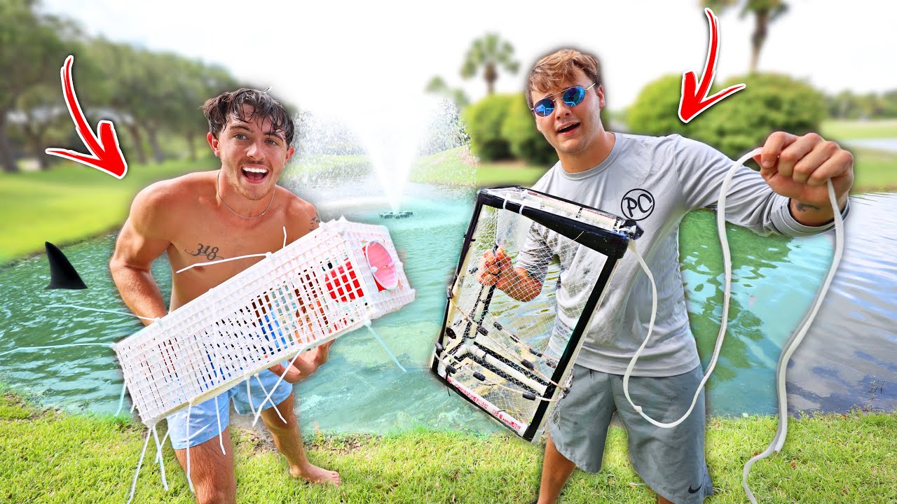 1v1 BUDGET FISH TRAP CHALLENGE! (Home Depot Only)