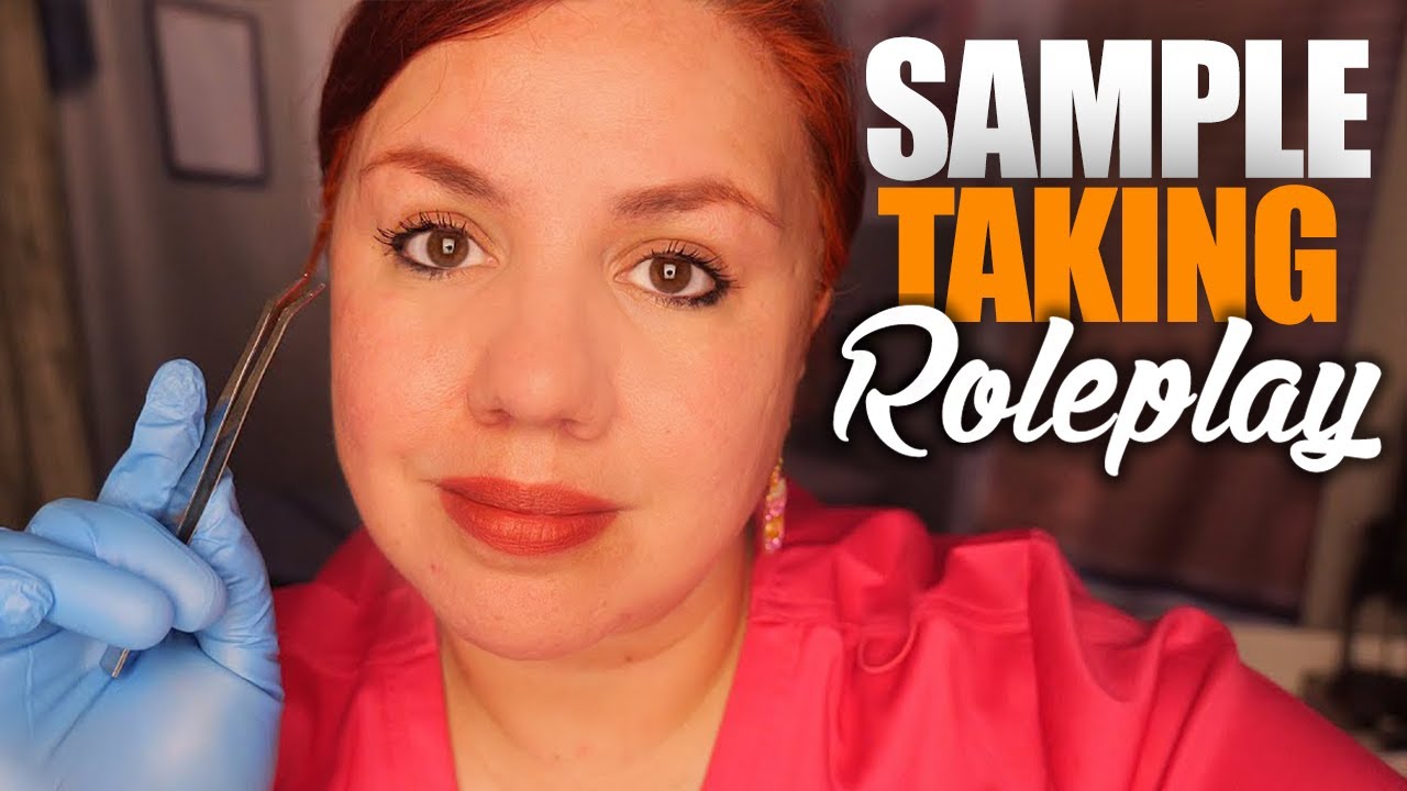 ASMR Detailed FACE TEST & Sample Collection 🩺 Dermatologist Roleplay