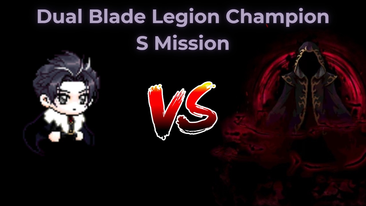 [GMS Kronos] Dual Blade Black Mage LC Mission