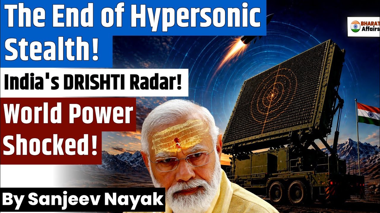 The End of Hypersonic Stealth! | BEL Launch DRISHTI Challenge to Break the 