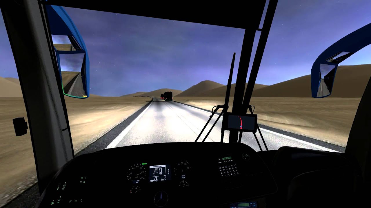 Euro Truck Simulator 2 Bus trip to Bratislava with Marcopolo G7 1200 part2
