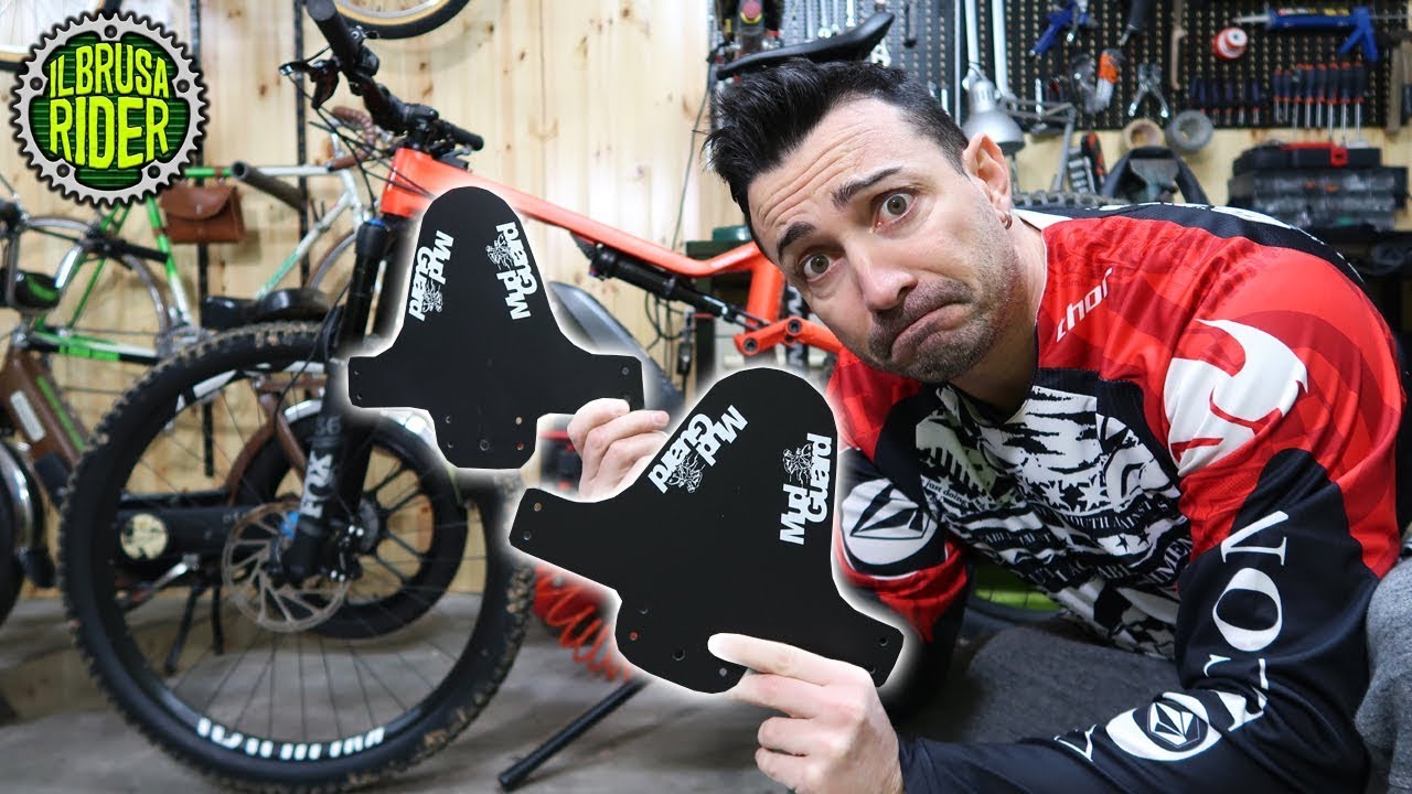 I parafanghi (mudguard) per la MTB sono inutili? montaggio + prova