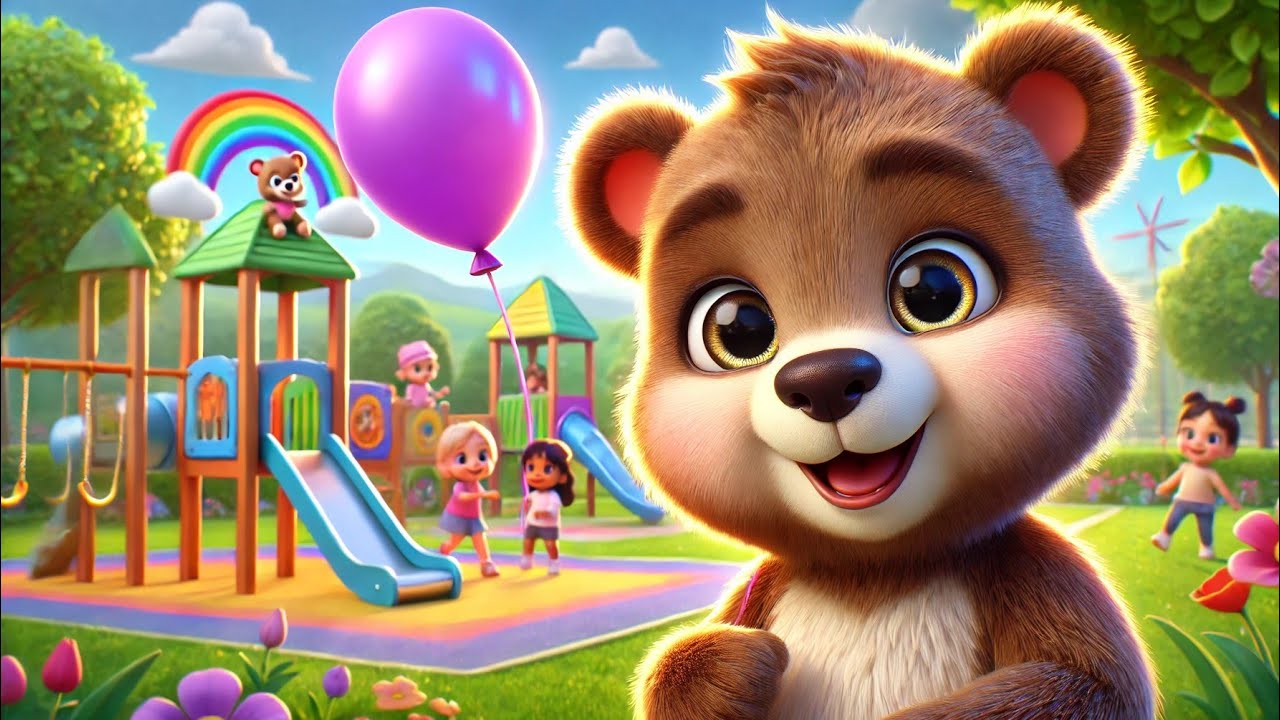 Little Bear Fun Day at the Park | Kids Songs & Nursery Rhymes