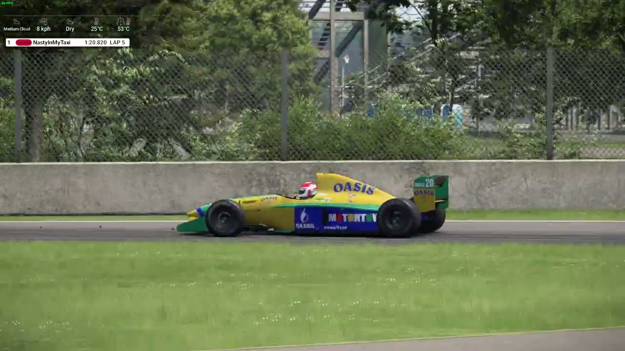 AMS2 1993 Formula HiTech Gen 2 Model 3 (1993 Benetton B193) @ Montreal 1:20.677