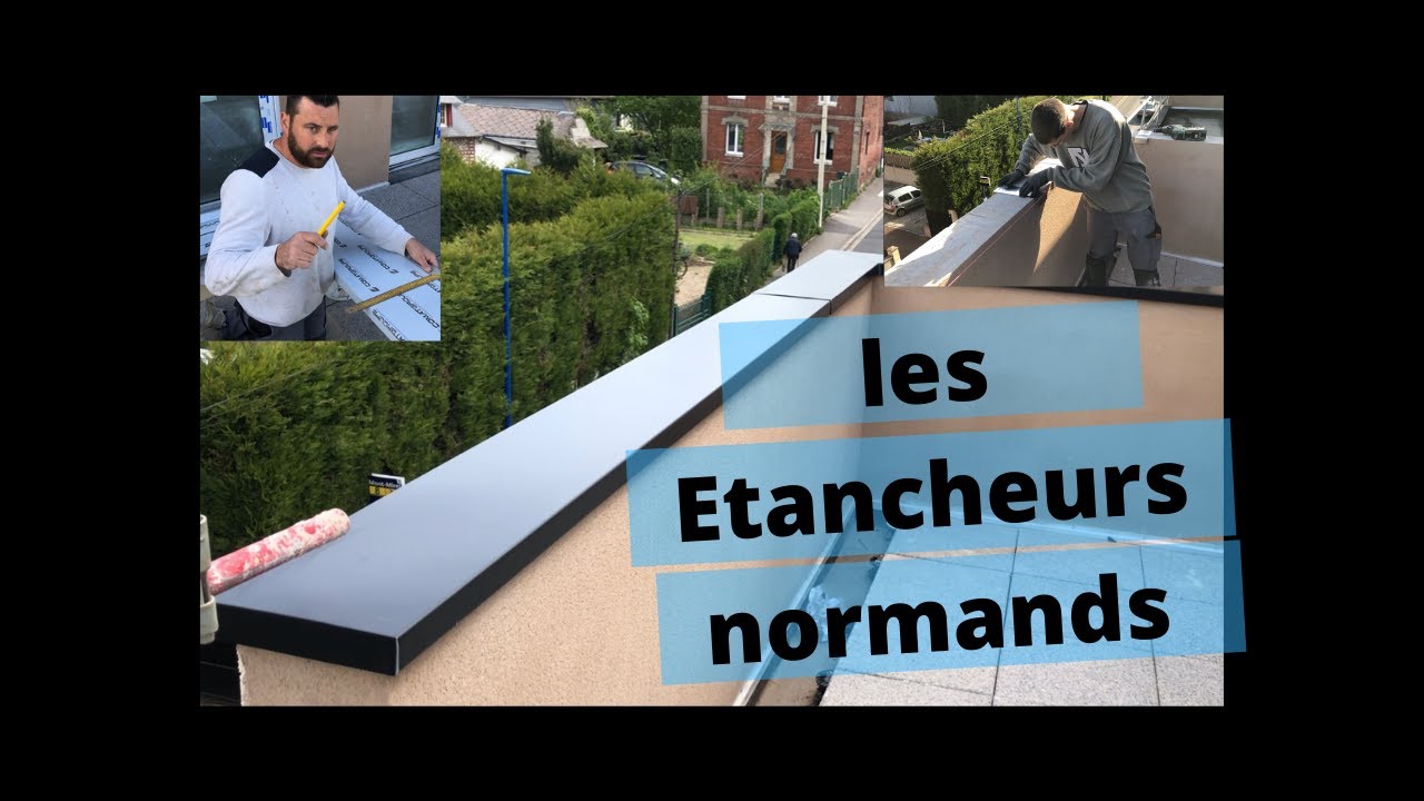 Pliage et pose de couvertine