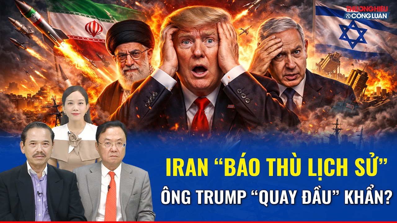 Chuyên gia: Iran “báo thù lịch sử”, ông Trump lệnh nóng tàu sân bay Mỹ “quay đầu” khẩn cấp?