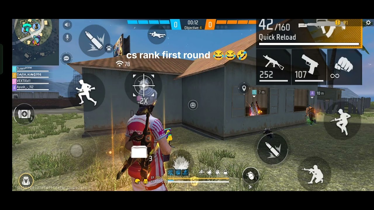 CS rank first round 😂🤣 9999 coin 