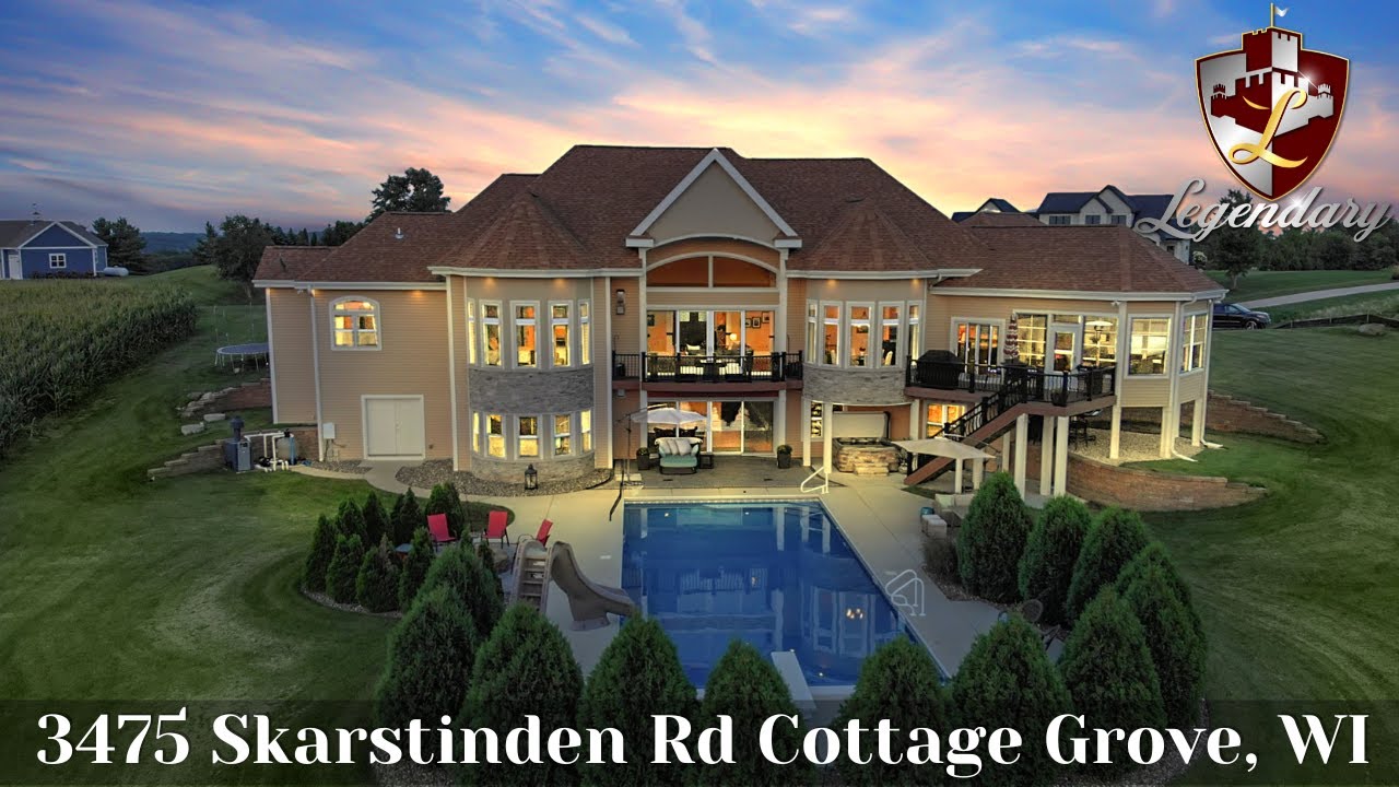 Executive Home for Sale - 3475 Skarstinden Rd Cottage Grove WI