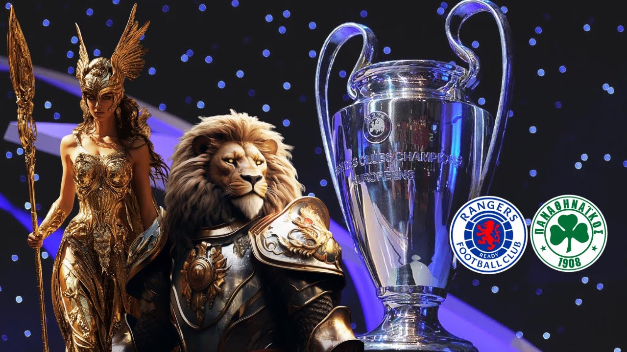 Rangers v Panathinaikos | UEFA Champions League qualifier | Pre-match atmosphere | Ibrox Stadium