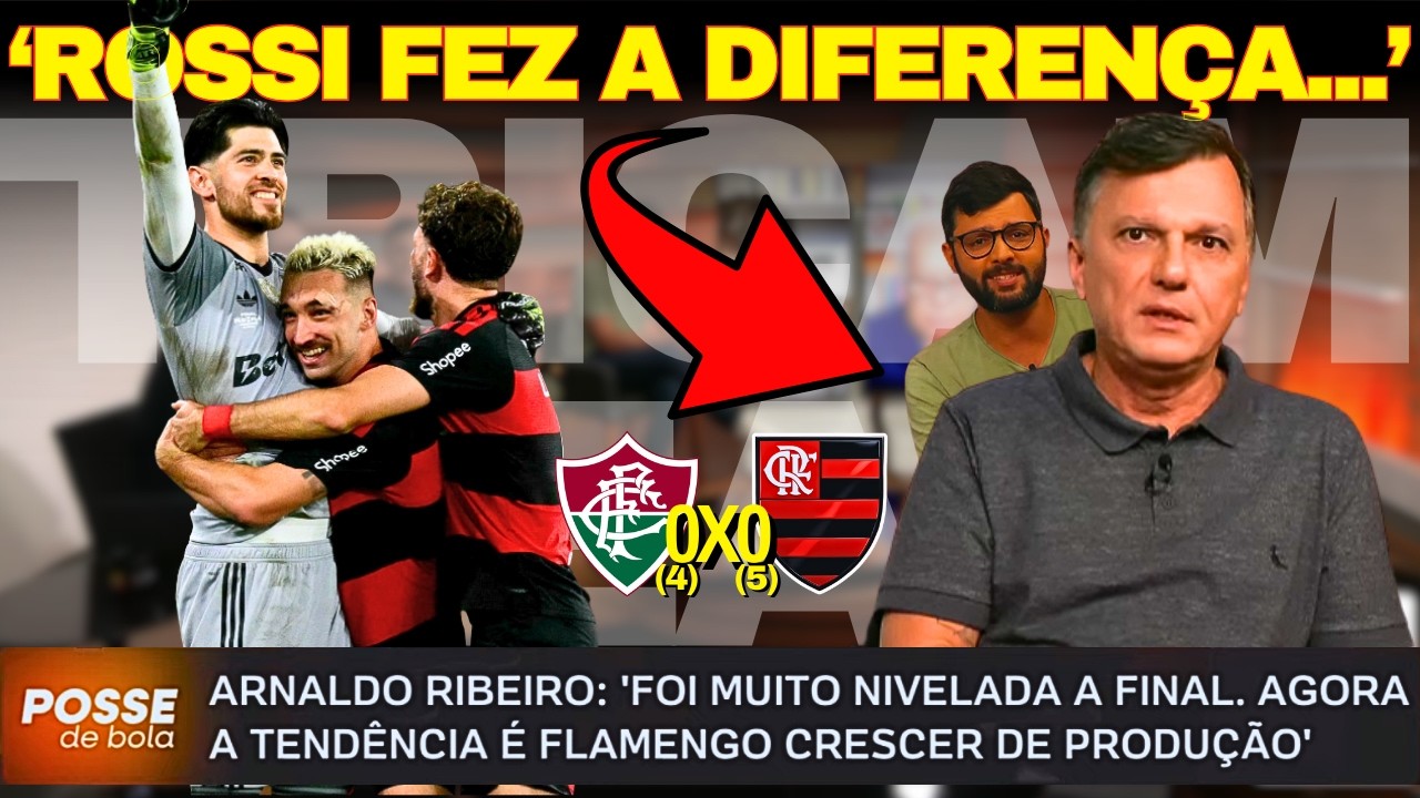 📈🏆 POSSE DE BOLA: MAURO DESTACA ROSSI E O 40º TÍTULO DO FLA!🔥