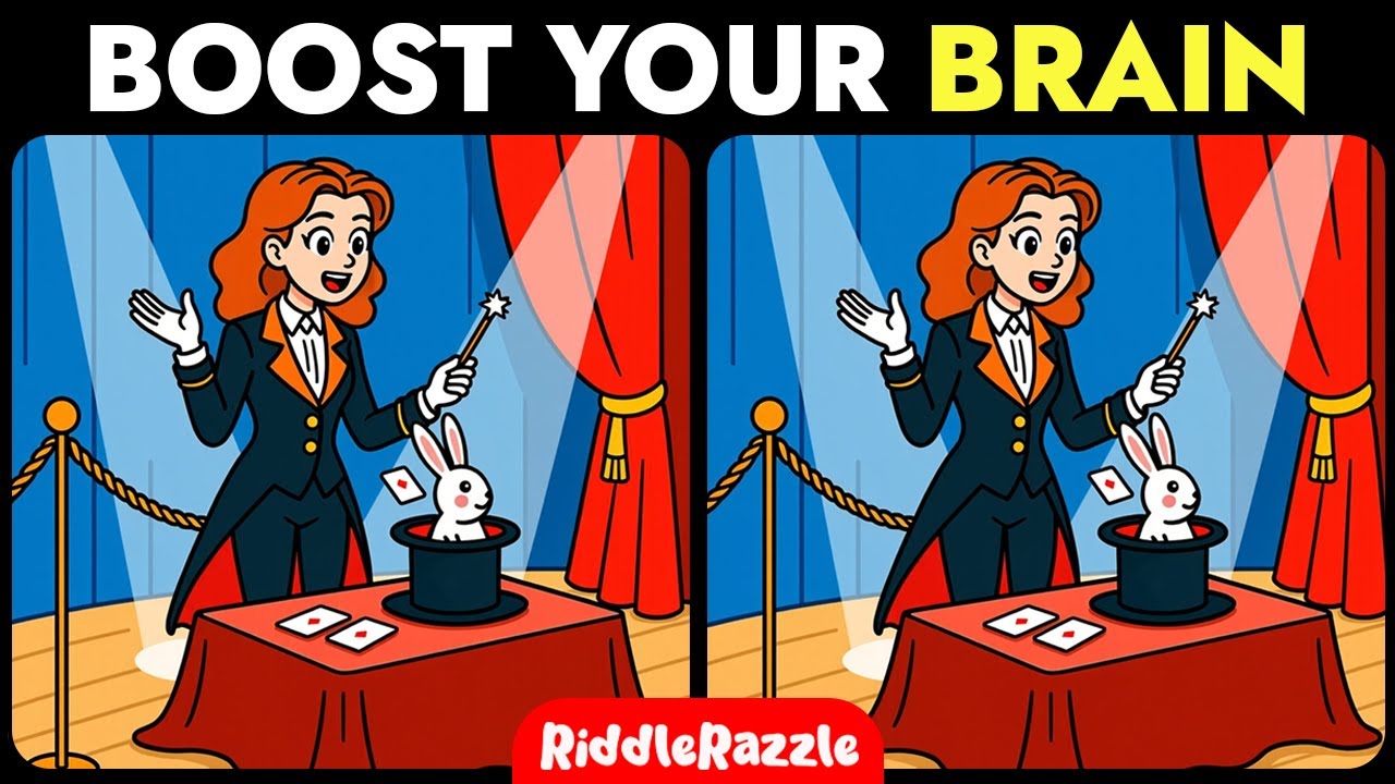 Spot 3 Differences! / 5 Picture Puzzles That Will Test Your Observation Skills