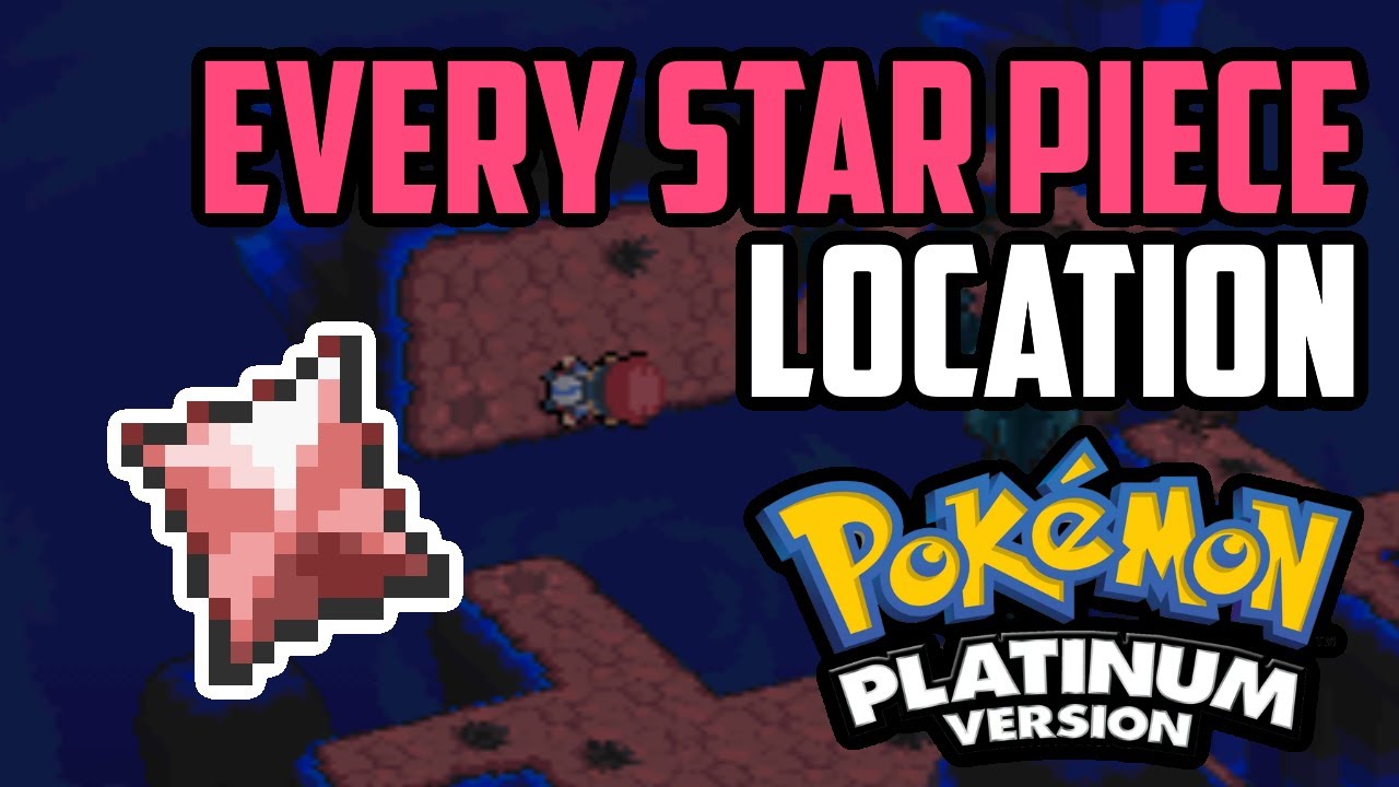 Где найти Star Piece - Pokemon Platinum (все методы)