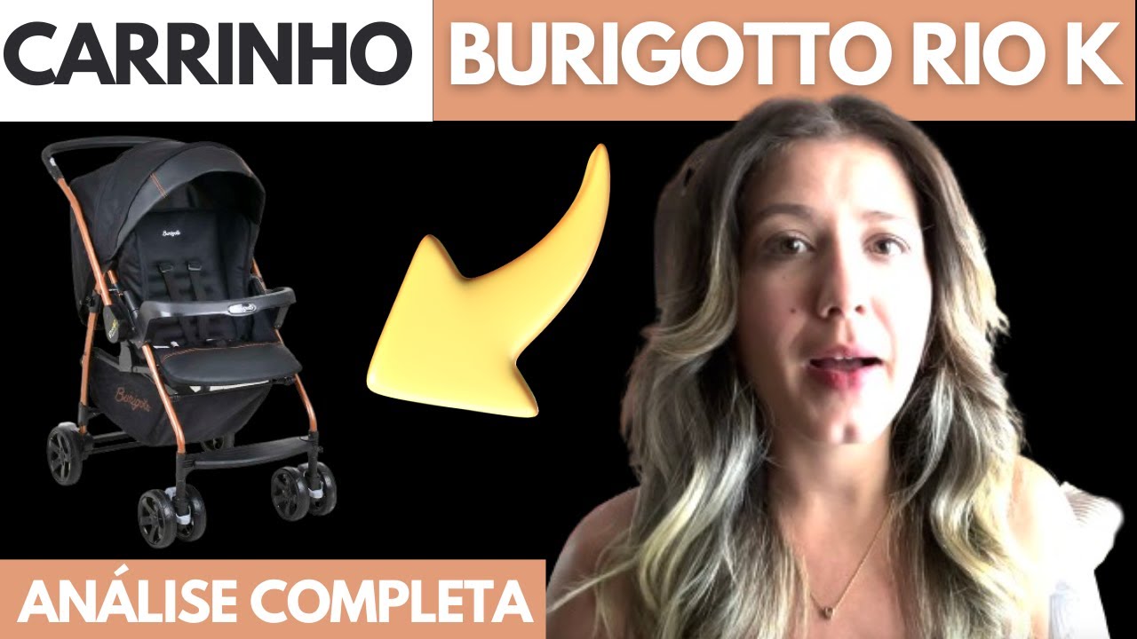 CARRINHO DE BEBÊ BURIGOTTO RIO K ✅((Resenha Completa!)) ✅ – Burigotto Rio K Com Bebê Conforto