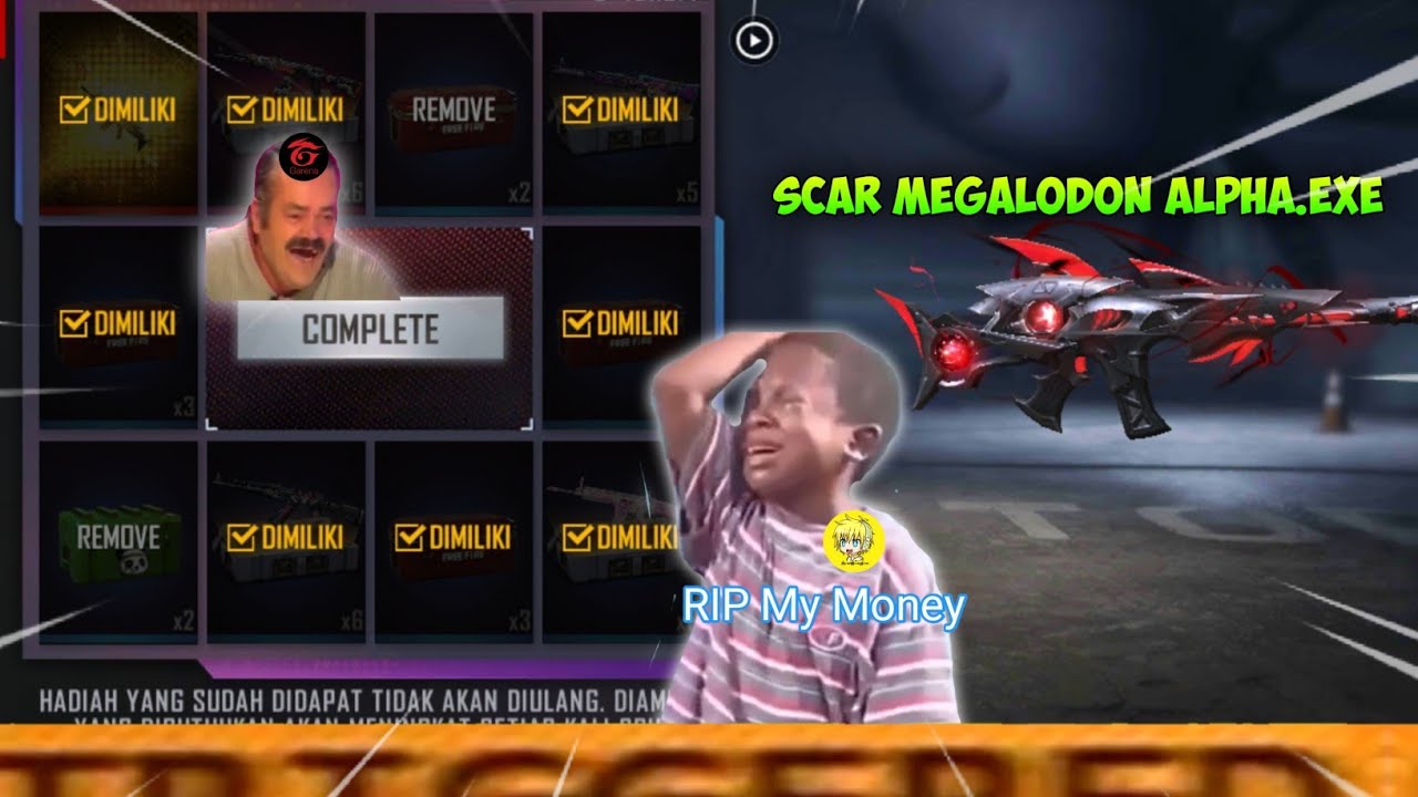 FREE FIRE.EXE | SCAR MEGALODON ALPHA.EXE