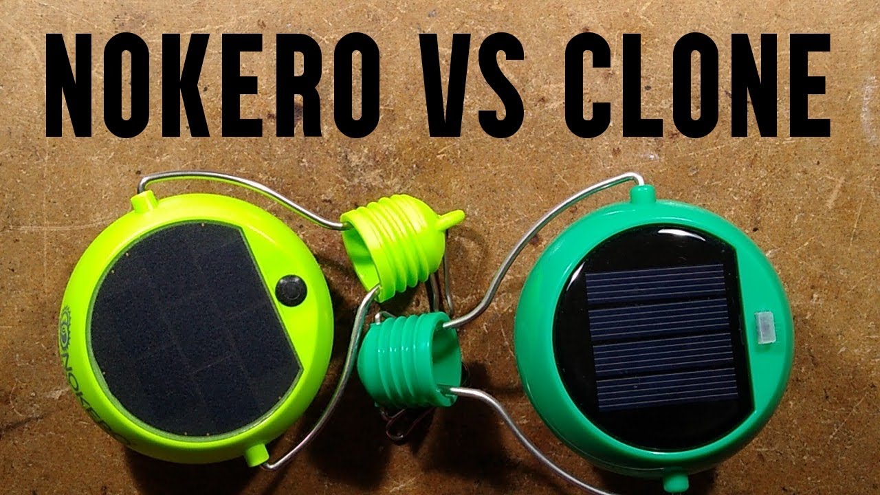 Tacky Nokero solar light clone