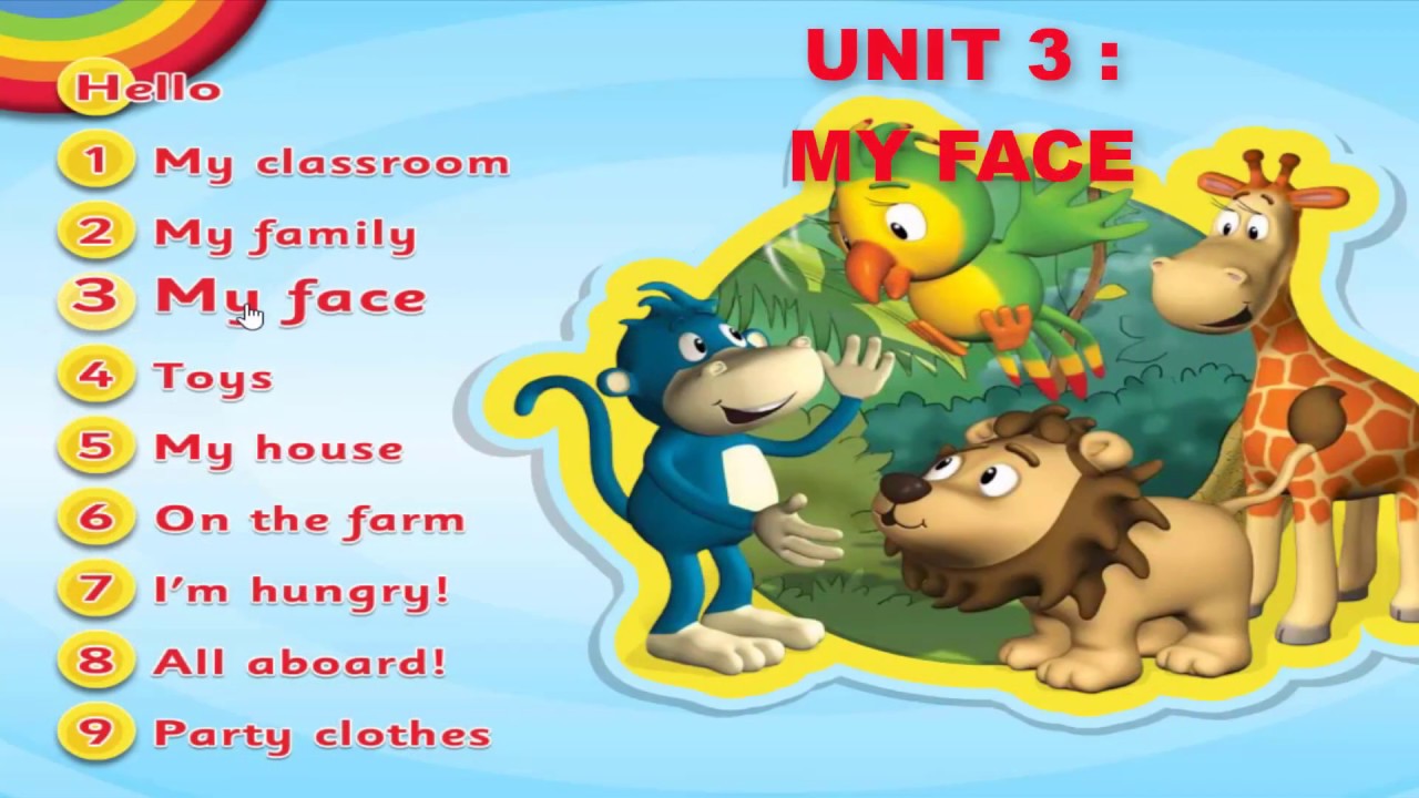 SUPER MINDS STARTER - UNIT 3 MY FACE - VIDEO-SONG-GAME- HỌC TIẾNG ANH BIÊN HÒA