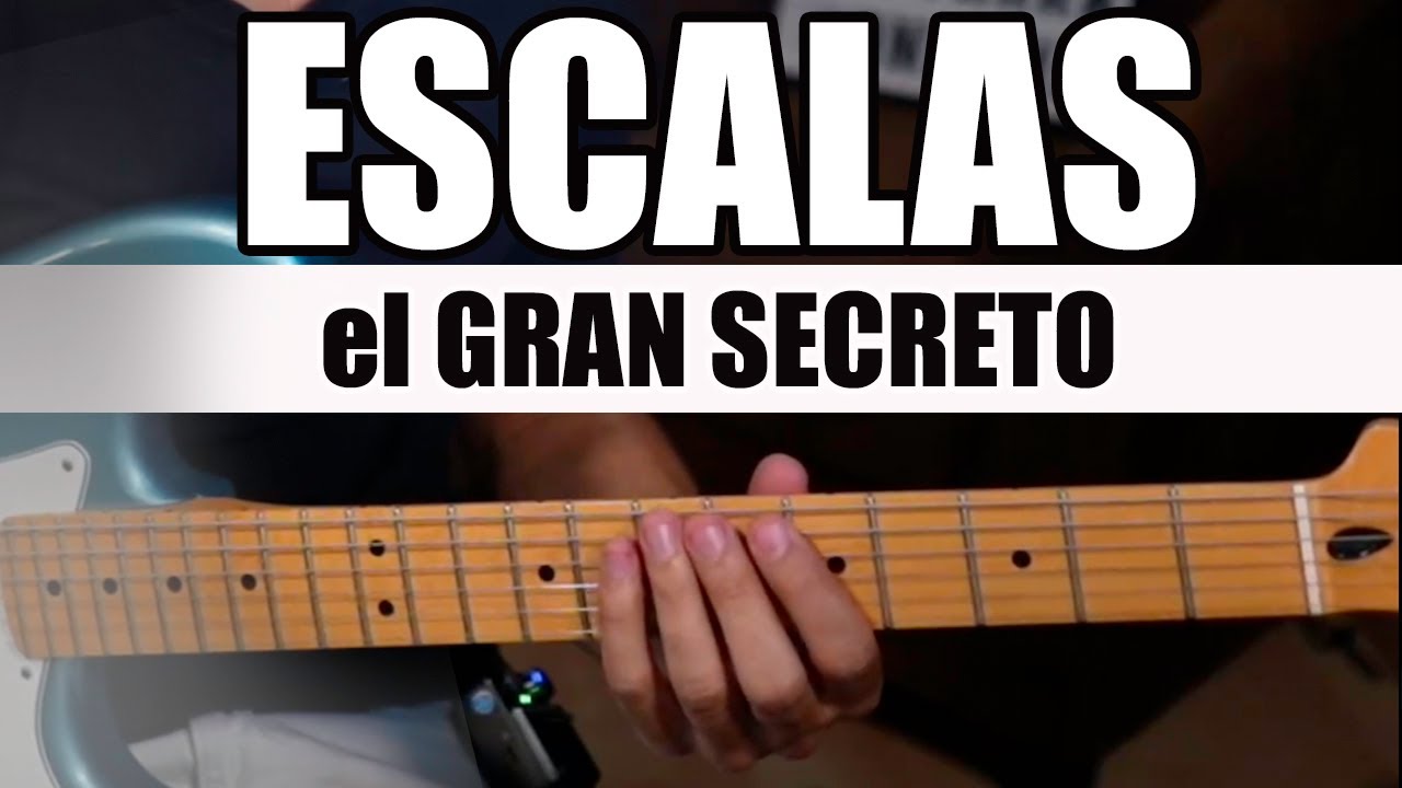 El MÉTODO DEFINITIVO para aprender TODAS las ESCALAS en la GUITARRA