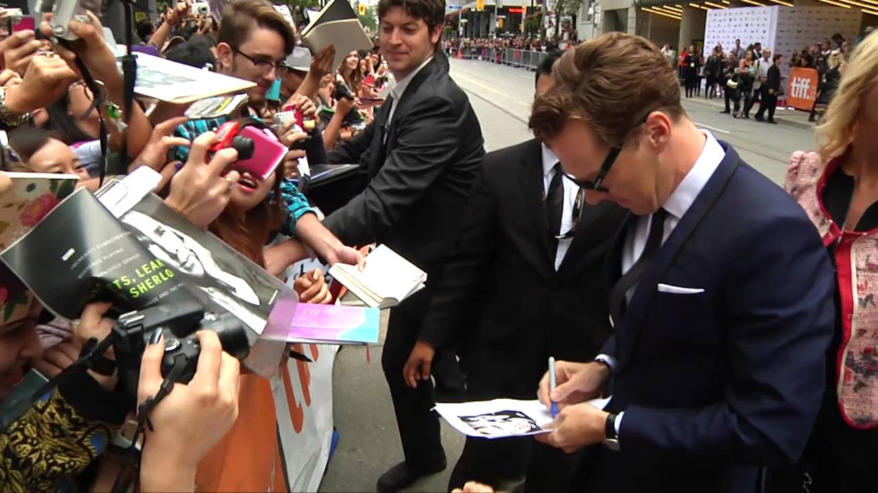 The Imitation Game: Benedict Cumberbatch TIFF Movie Premiere Gala Arrival | ScreenSlam