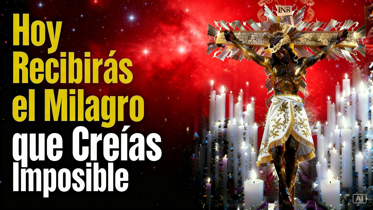 Oración Poderosa por un MILAGRO IMPOSIBLE al Señor de los Milagros 🙌 ¡Algo Sobrenatural Pasa!