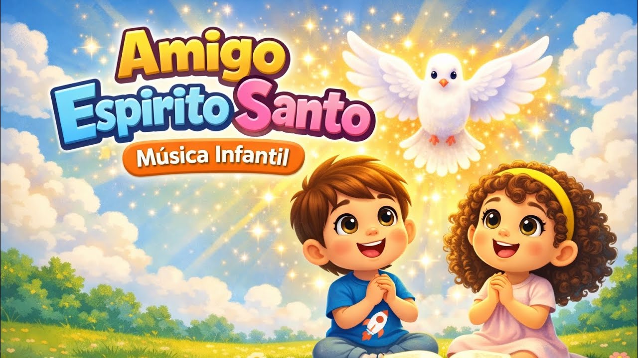 Amigo Espírito Santo ❤️🕊| Música Infantil 