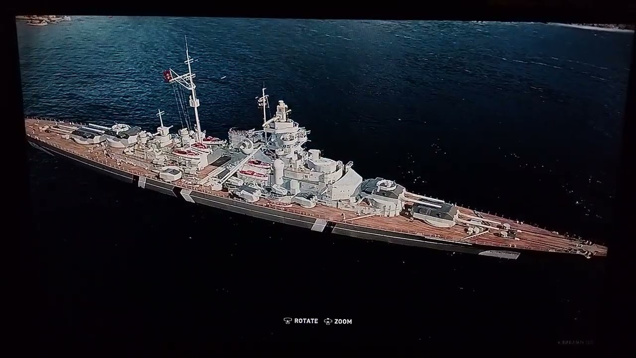 Pancernik KMS Scharnhorst - Podręcznik floty - World of Warships Legends