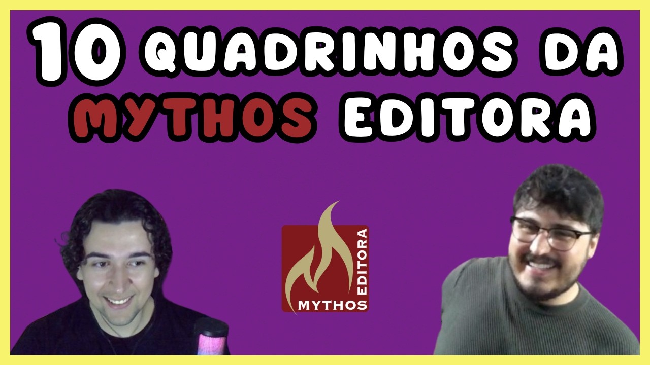 INDICANDO 10 QUADRINHOS DA EDITORA MYTHOS - ft.  @PelaCapa