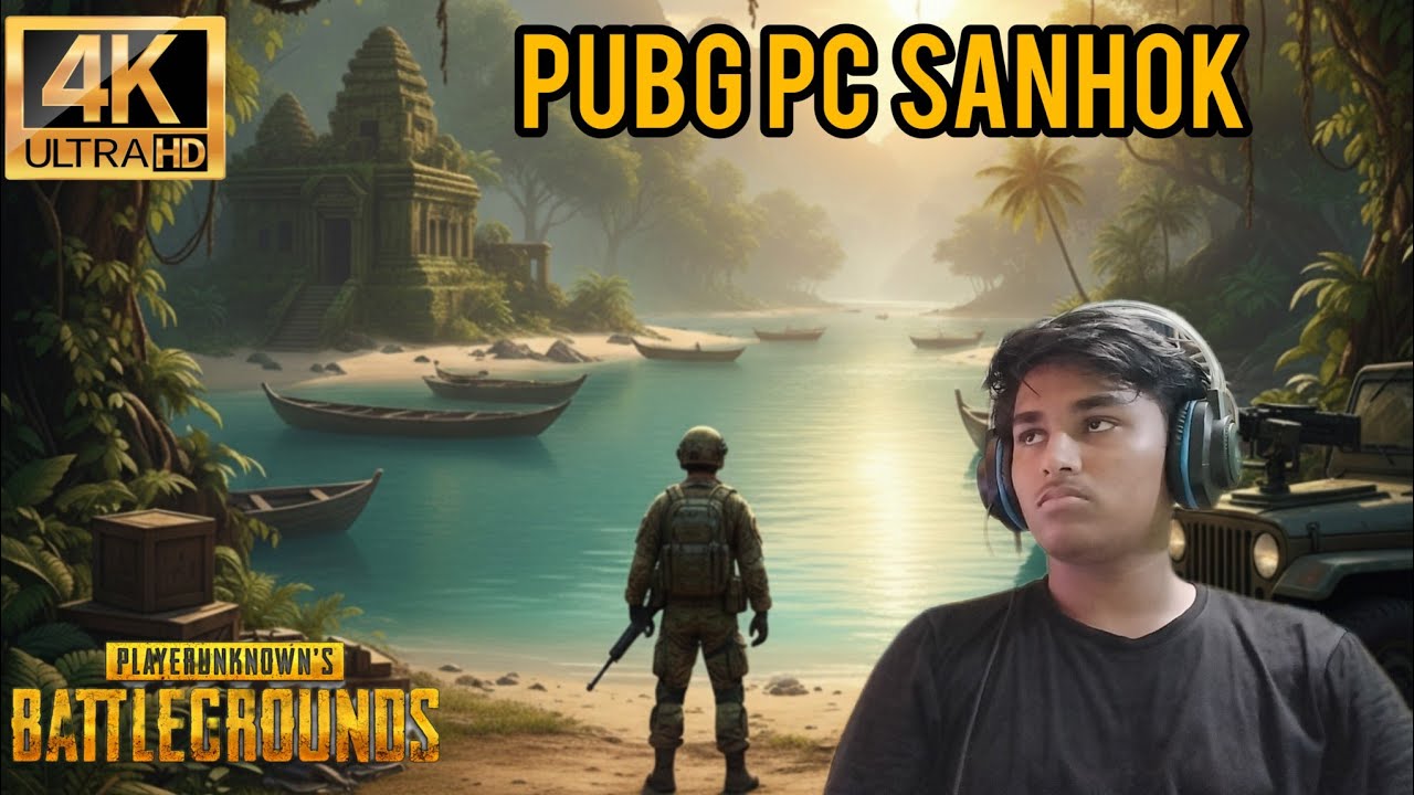 PUBG PC : SANHOK SOLO 4K SURVIVAL GAMEPLAY | RTX 2060 8GB (Ultra Graphics)