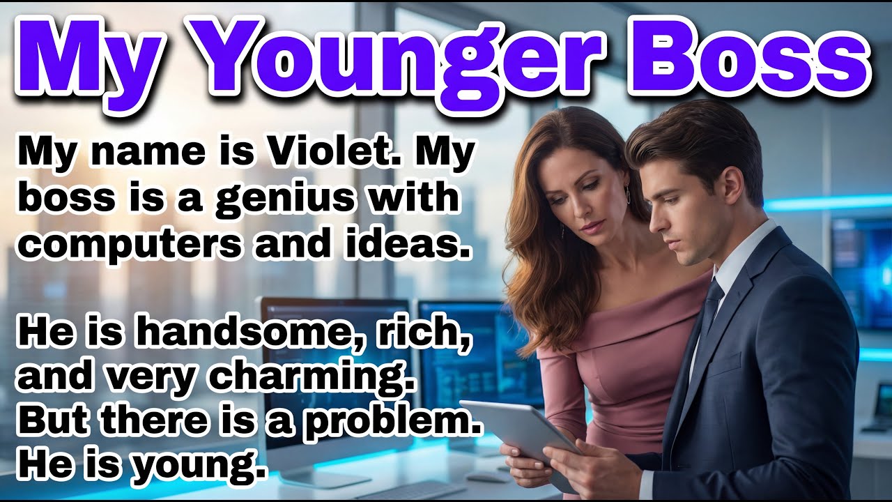 My Younger Boss Wants Me ✅ Emotional English Story (A1–A2 Level) | Learn English by Stories