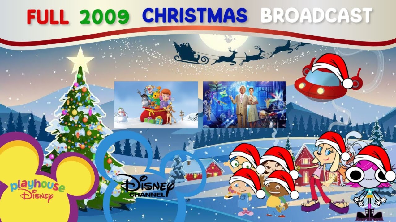 Playhouse Disney & Disney Channel Full Episodes & Movie w/ Commercials & Promos from 2009