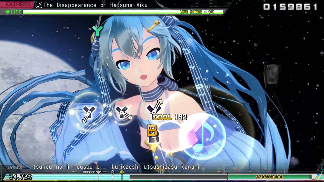[Project Diva: Mega Mix] The Disappearance of Hatsune Miku (Extreme Perfect)