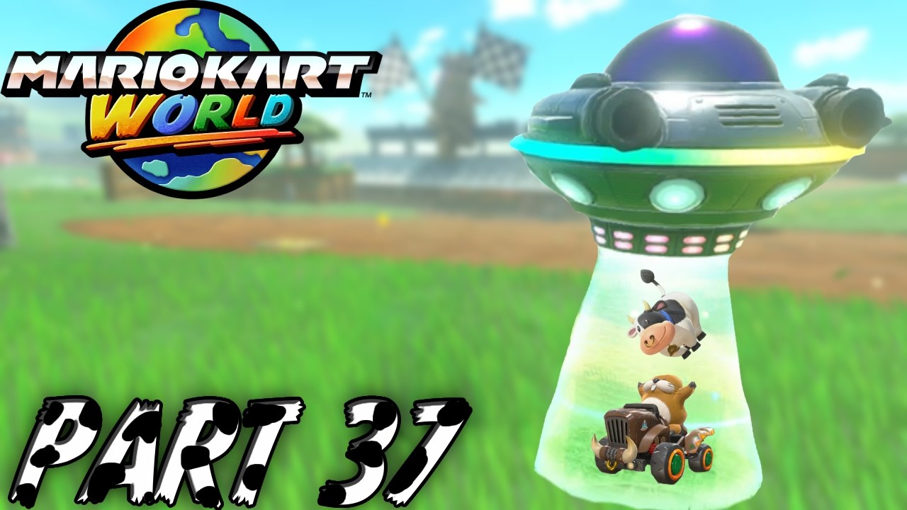 Farmageddon | Mario Kart World - Part 37 - Free Roam - Moo Moo Meadows