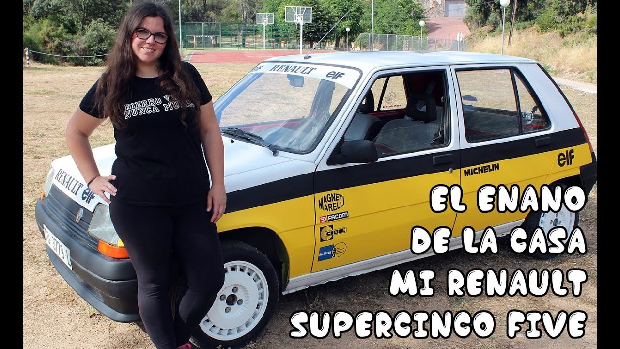 EL ENANO DE LA CASA, MI RENAULT SUPERCINCO FIVE