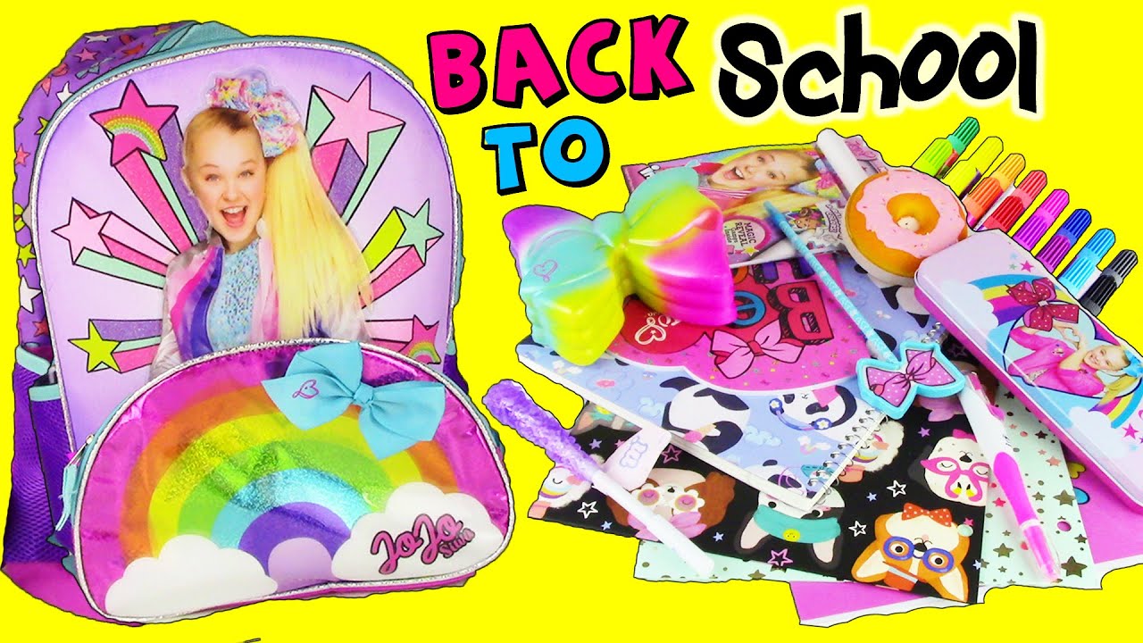 Back To School Supplies Haul 2020 (JoJo Siwa) What's In My Backpack!