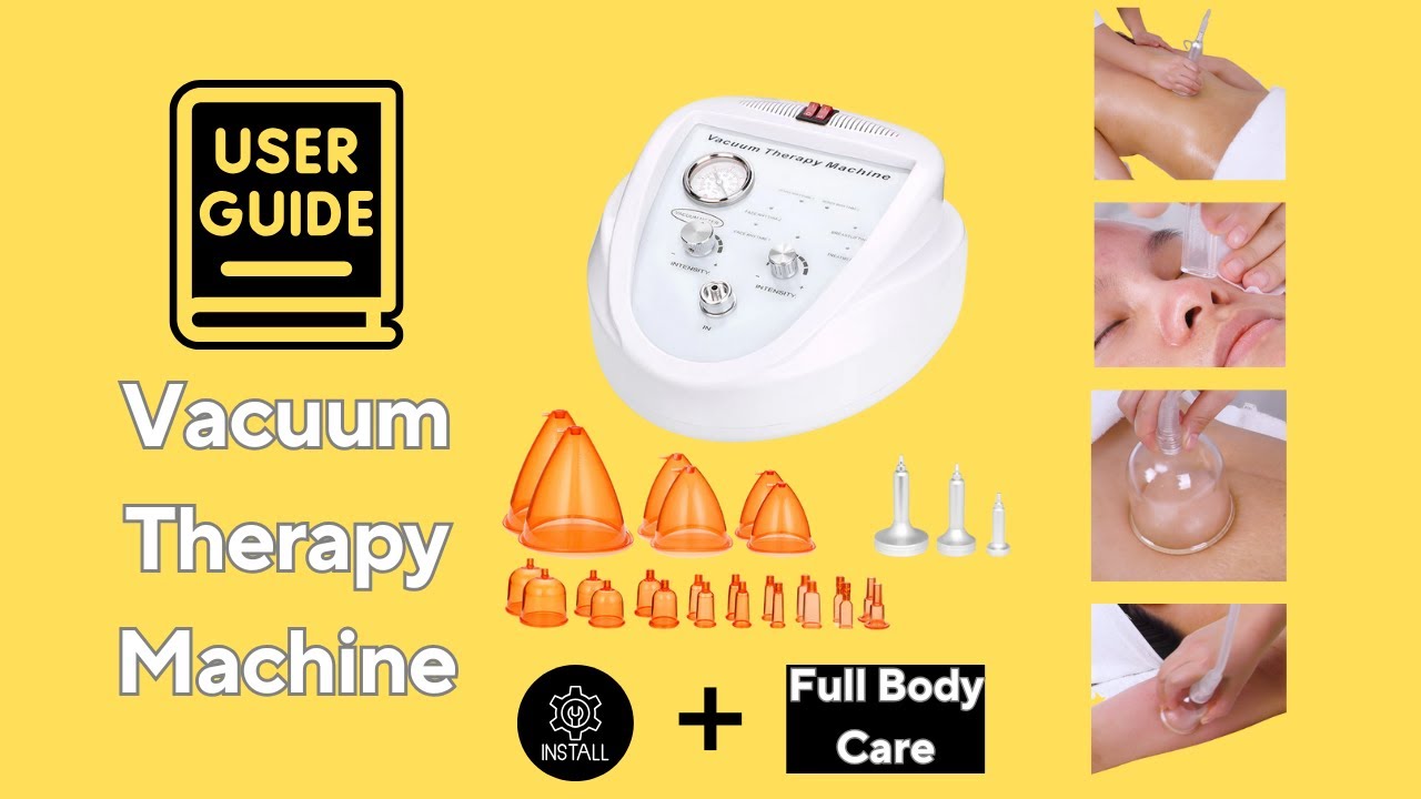 User Guide to Vacuum Therapy Machine for Buttocks: Installation & Full-Body Treatment | MS-2183
