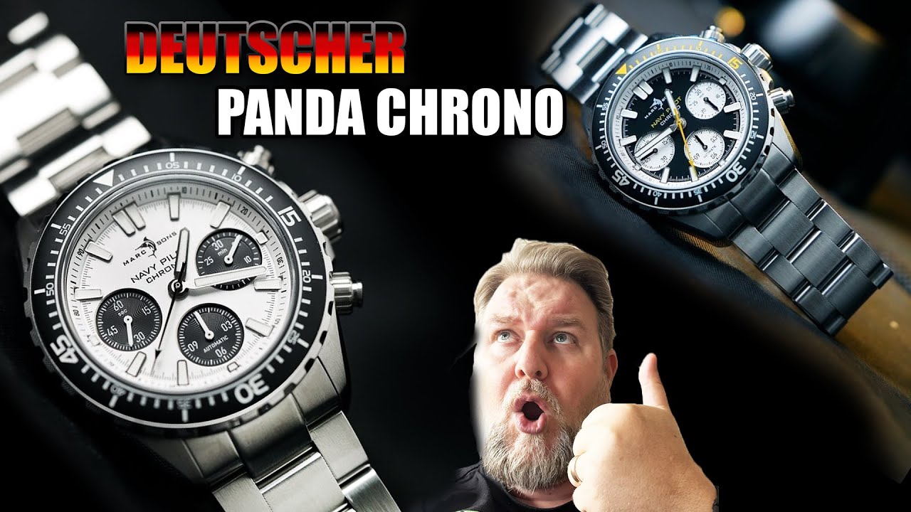 Besser als Tudor Black Bay Chrono Panda? ❌ 🐼 Alternative unter 2.000 &euro;