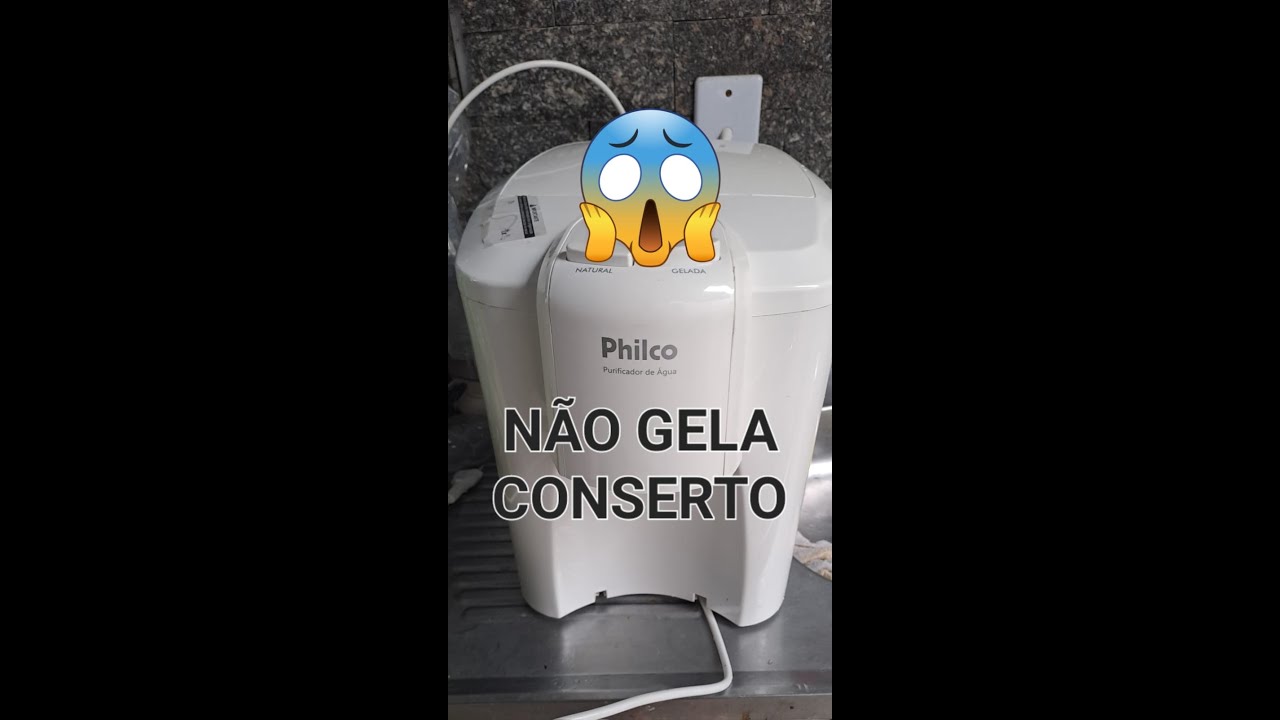 COMO CONSERTAR PURIFICADOR DE AGUA PHILCO PBE04BF BIV QUE NÃO GELA