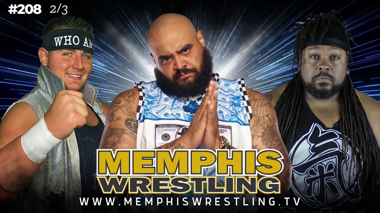 Memphis Wrestling #208 - SuperBout IV 2/3 - Big Meaty Men