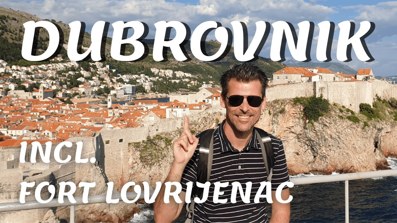 |E73| Fort Lovrijenac and Streets of Old Town Dubrovnik, Croatia