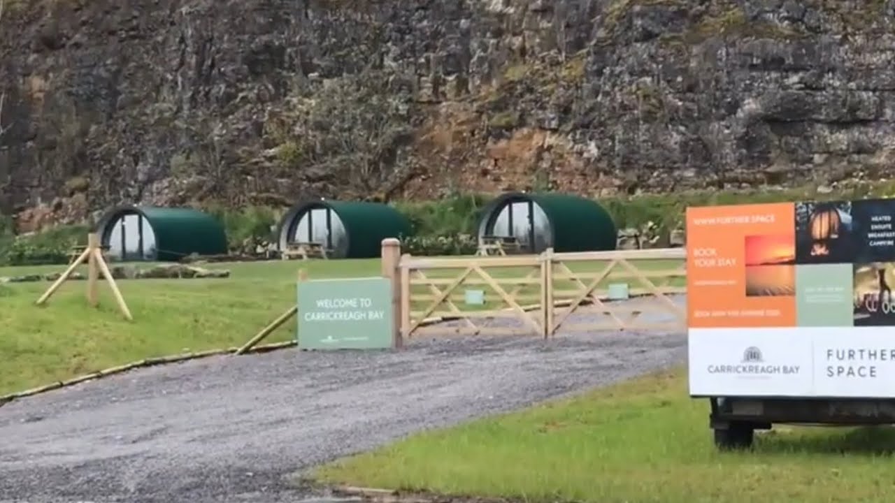 Luxury glamping pods in Fermanagh’s woods