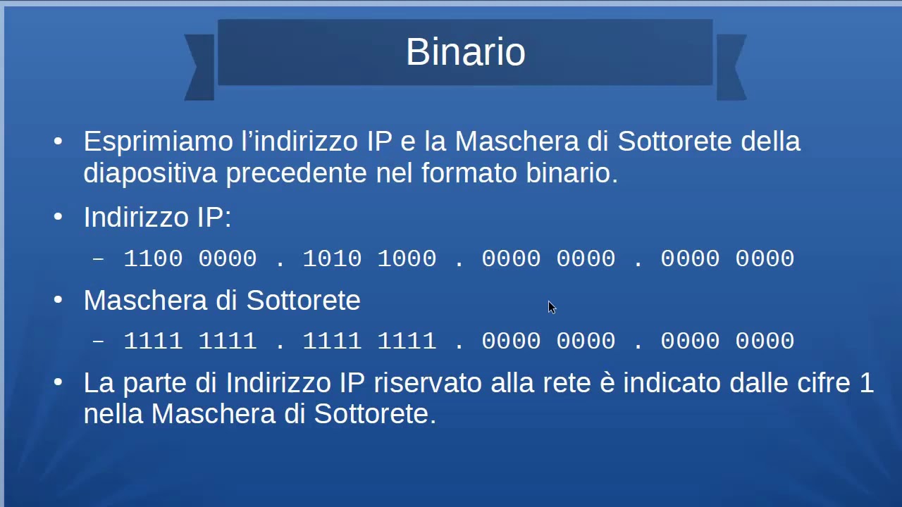 Maschera di sottorete