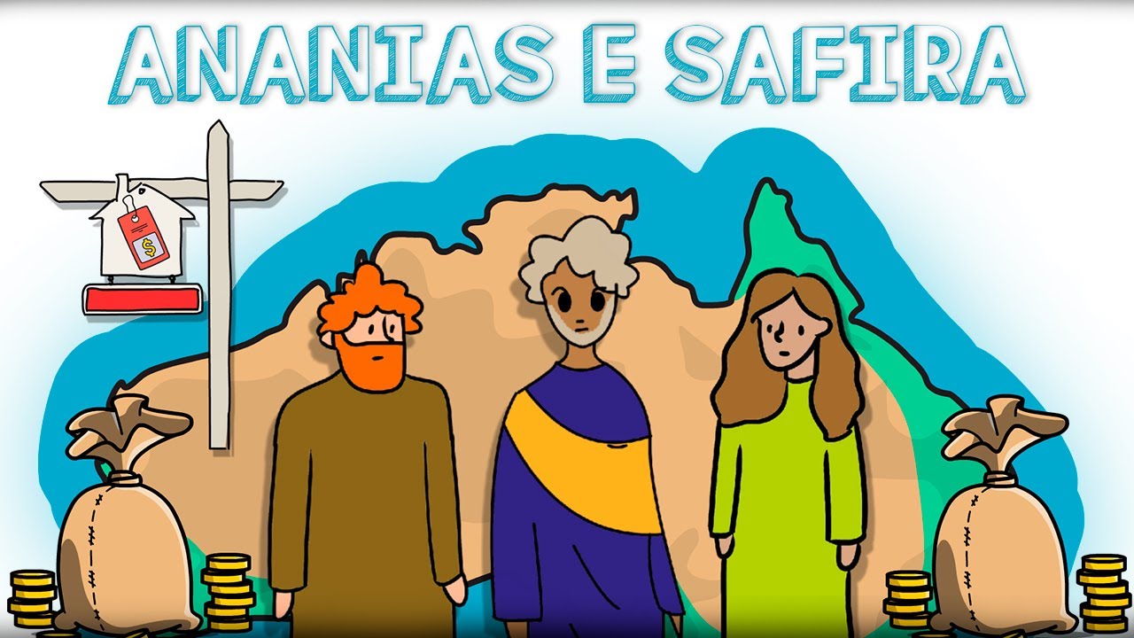 História Bíblica Para Crianças: ANANIAS E SAFIRA | O Grande Livro