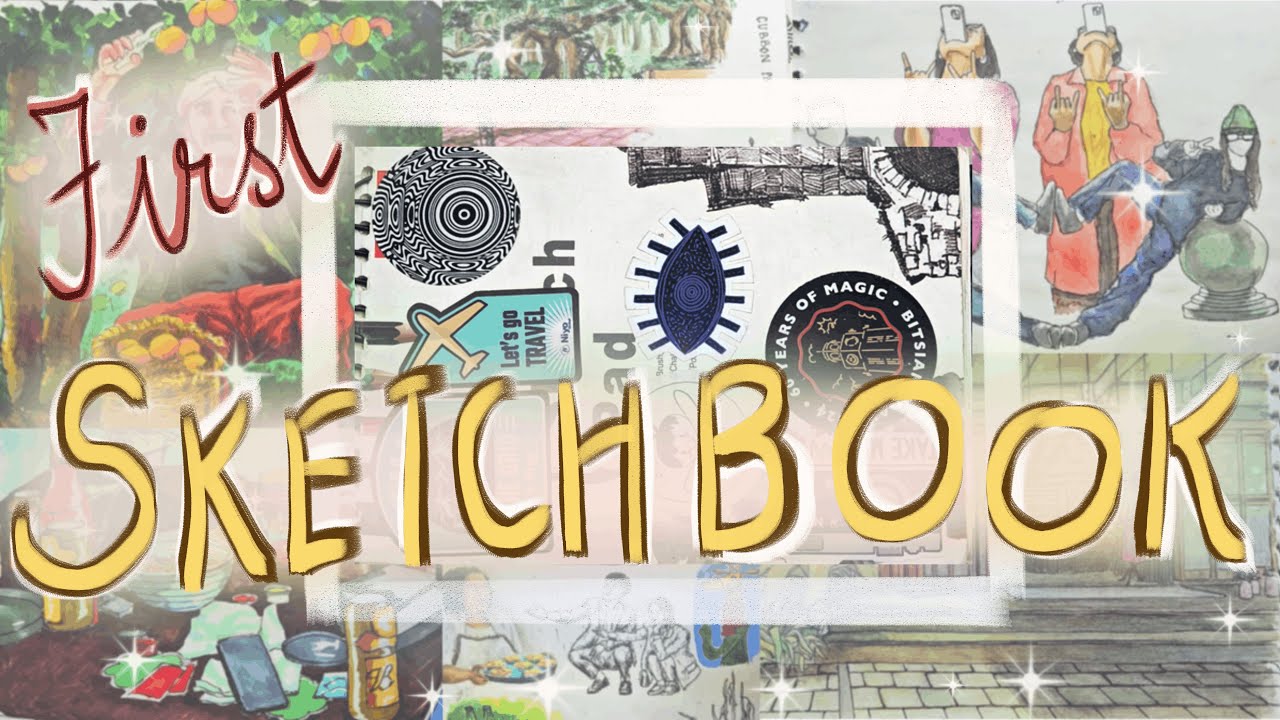 Not Perfect, But Mine | My Artbook | First Sketchbook tour