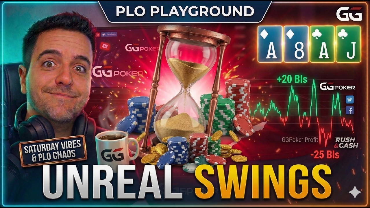 PLO Madness PLO25 Rush & Cash❤️ - Insane action and a spewing move on the last hand of the stream 🥶