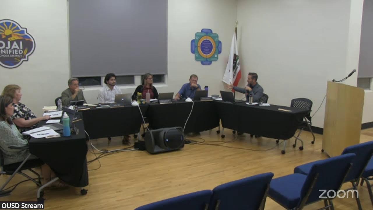 OUSD Board Meeting August 13th, 2025 (After Closed Session)