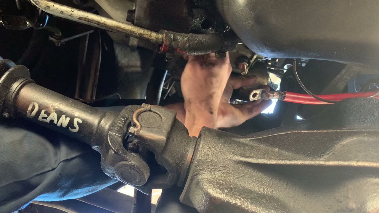 Dodge cummins starter motor replacement. 12 valve cummins.