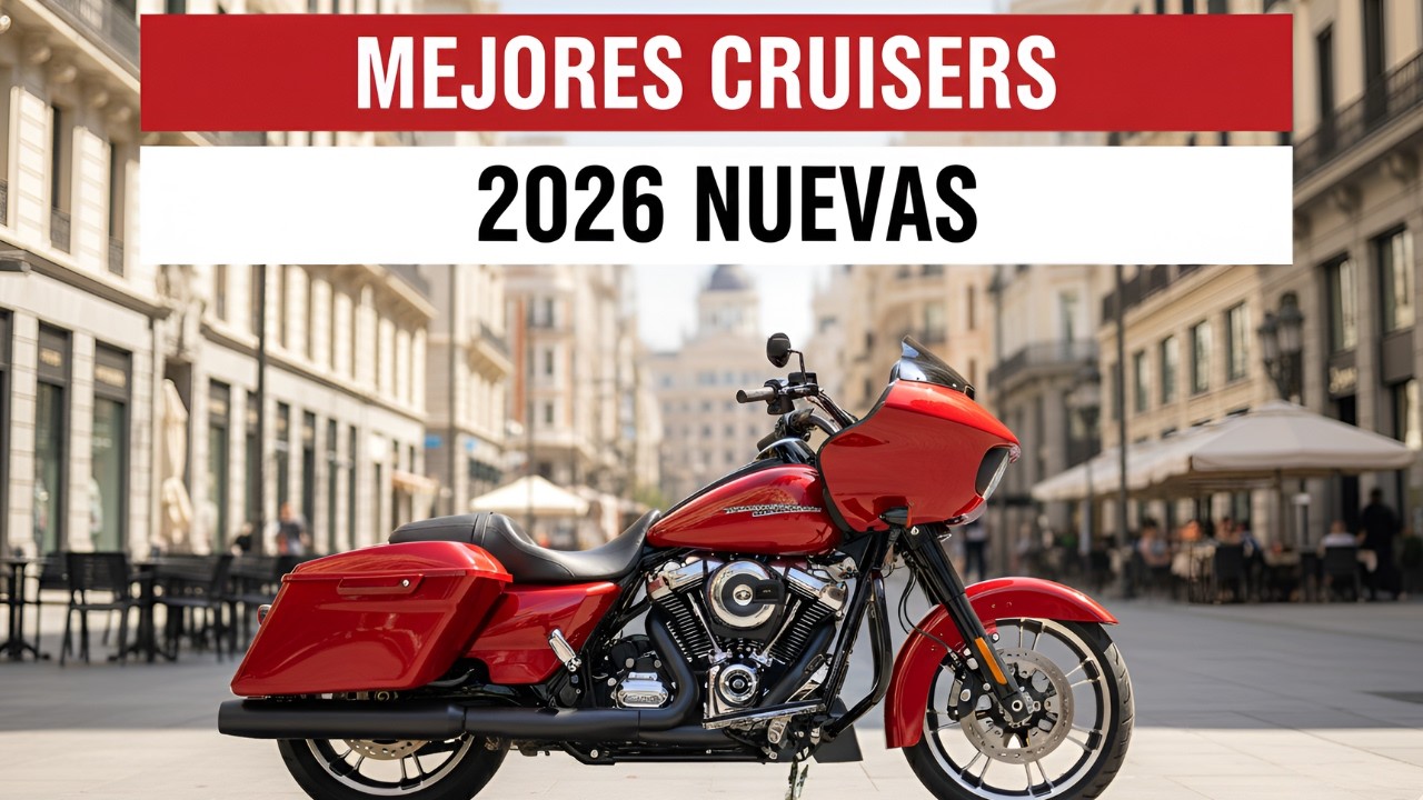 Las 7 mejores motocicletas cruiser nuevas para 2026