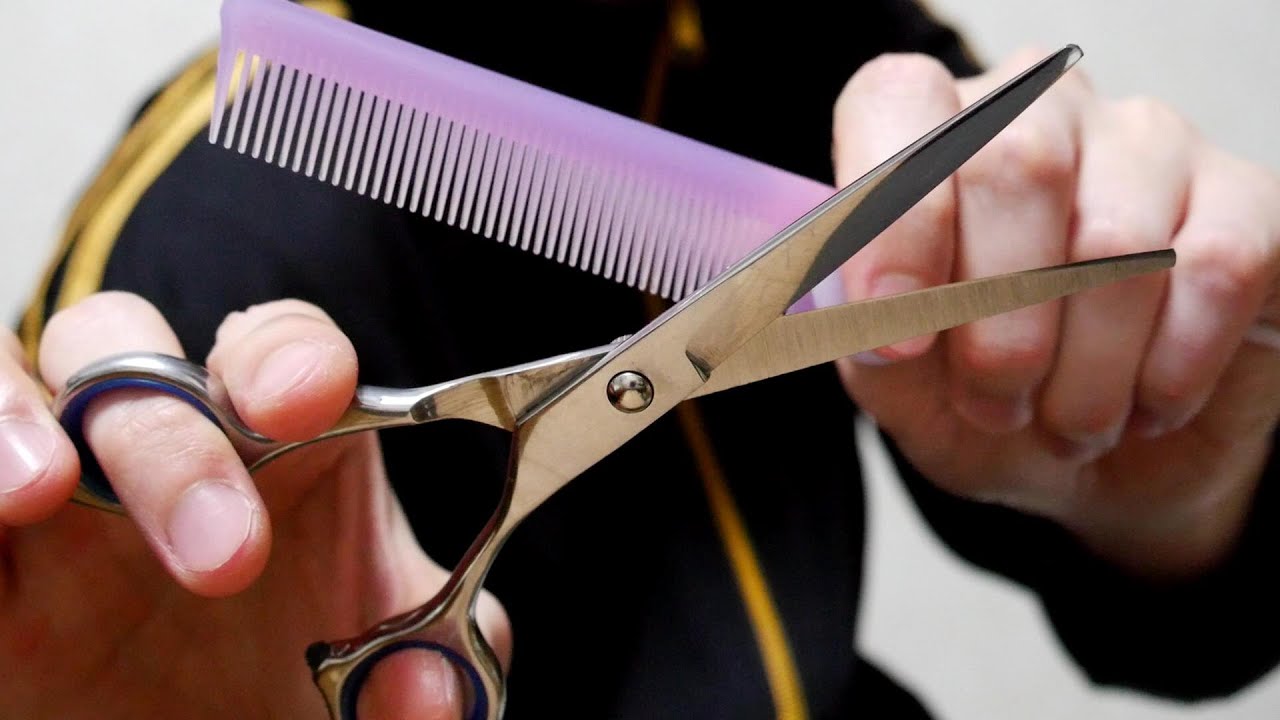 fast hair cut ASMR 1 minute 1分間のヘアカット