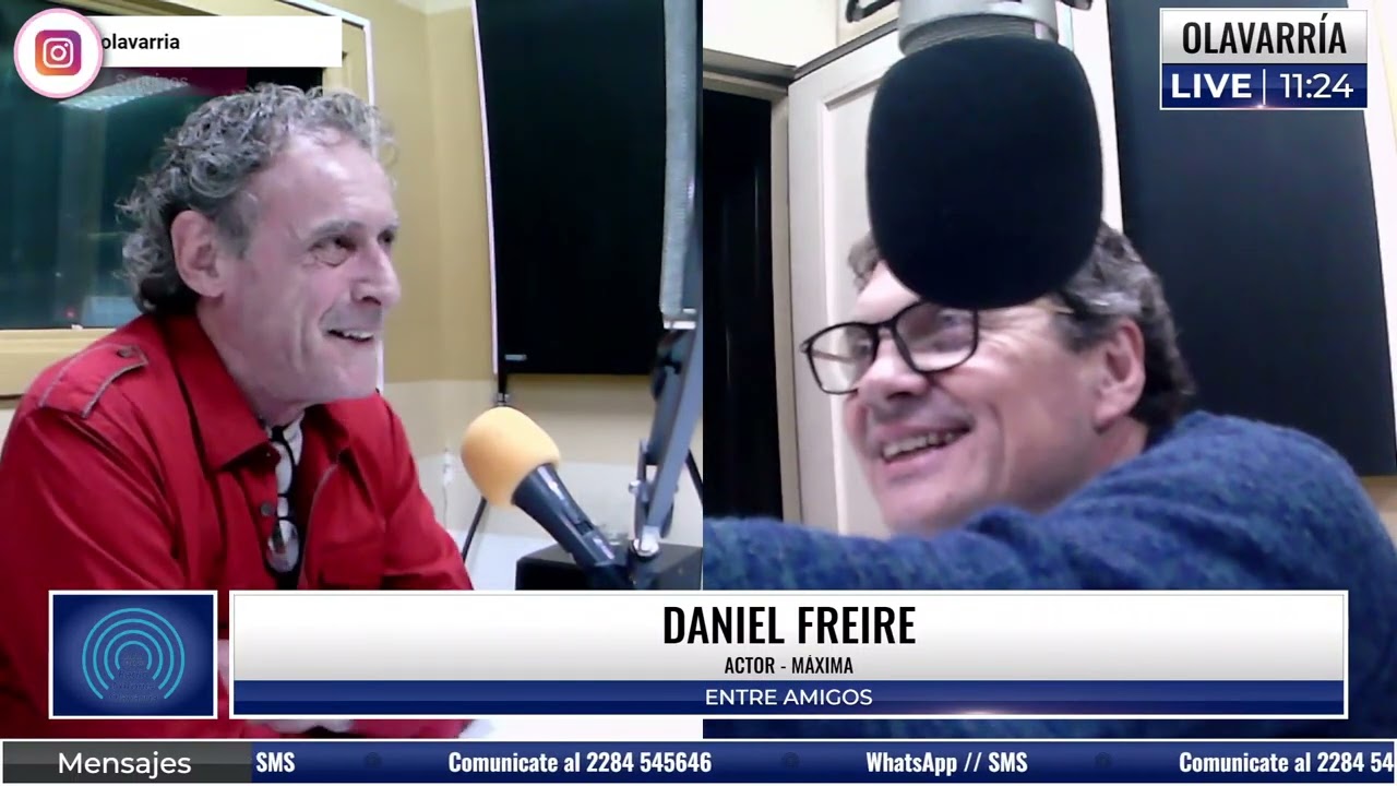 Daniel Freire en Entre Amigos 15/8