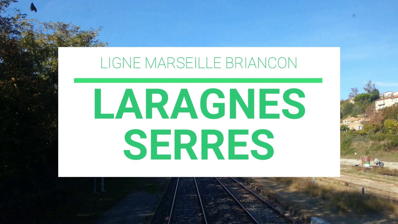 7 Laragne à Serres Ligne Val de Durance en cabine BGC B81500 [cab ride drive view SNCF]
