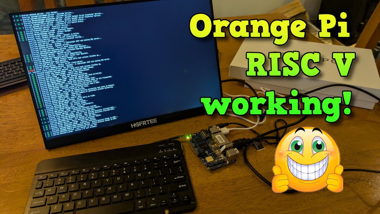Orange Pi RISC-V plus Touch Screen